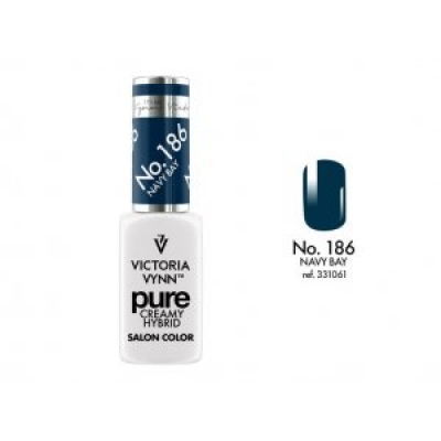 pure creamy hybrid salon color No.186 navy bay